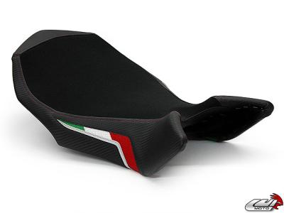 Luimoto Sitzbankbezug Team Italia Suede Fahrer für MV Agusta Brutale 990R 1090R 09-18