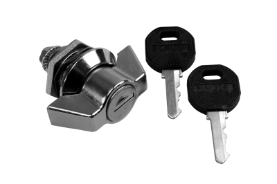 Kofferschloß chrom BOOM Trike Highway / Family mit zwei Schlüssel