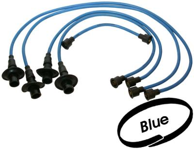 Zündkabelsatz Standart Kupfer blau