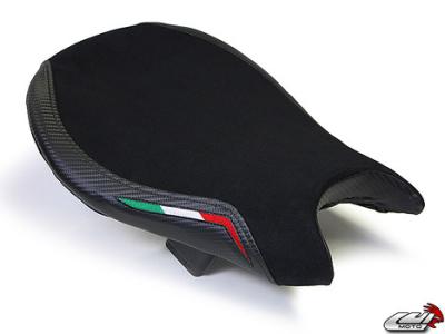 Ducati Streetfighter 09-15 Team Italia Suede Front Seat Cover (Comfort only)