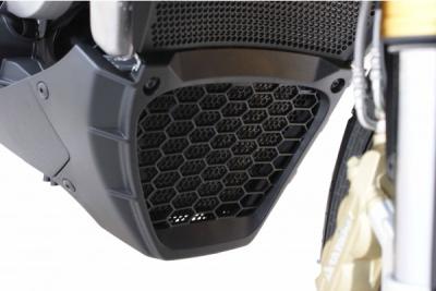 Evotech Performance Ölkühler Abdeckung für Aprilia Tuono V4 1100 Factory 2015-20