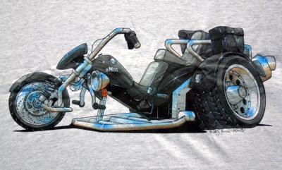 T-Shirt BOOM Trike Chopper II KOOL