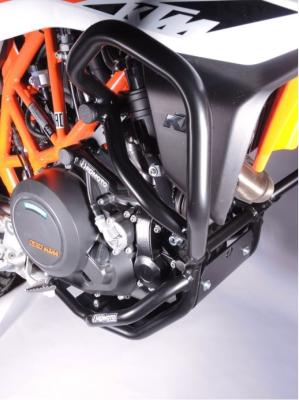 RD-Moto Crash frames set black for Husqvarna 701 Enduro  / 701 Supermoto 2019-23