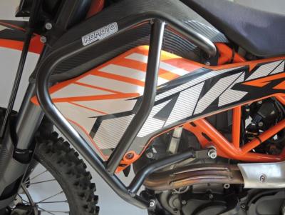 RD-Moto Sturzbügel oben schwarz für KTM 690 Enduro R 2008-18