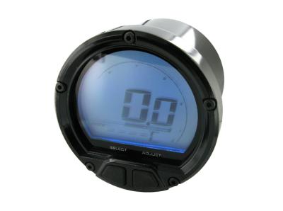 Koso Drehzahlmesser  DL-02R 55mm Black - Balken gegen den Uhrzeige